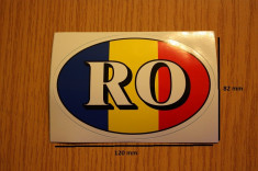 sticker RO tara model II foto