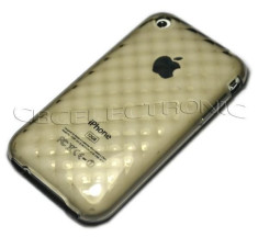 Husa silicon iPhone 2 3 + folie protectie + expediere gratuita Posta - foto
