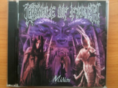 CRADLE OF FILTH - MIDIAN, CD original Music From Nations, in stare foarte buna foto