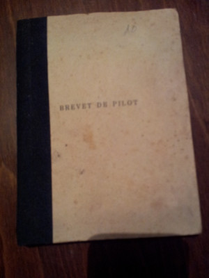 BREVET DE PILOT foto