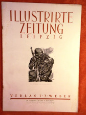 Ziare cu ilustratii din WW2 - Illustrirte Zeitung Leipzig foto