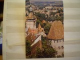 ROMANIA - SIGHISOARA - CETATEA - CIRCULATA , TIMBRATA.