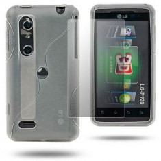 Husa silicon LG OPTIMUS 3D THRILL 4G P920 P925 + folie ecran + expediere gratuita Posta - sell by PHONICA foto