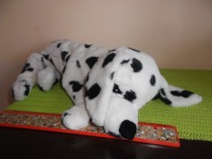 jucarie plus personaj desene animate caine catel dalmatian 40 cm x2 foto
