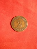 Moneda 2 Pf.1874 lit.A Germania ,bronz ,cal.Buna