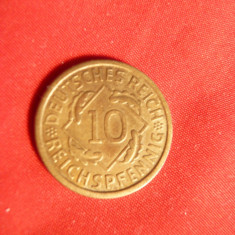 Moneda 10 Pf 1932 lit.A Germania ,bronz ,cal.apr.NC