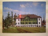 ROMANIA - MALNAS - VILA DIN STATIUNE - CIRCULATA , TIMBRATA .