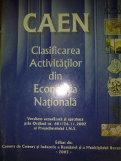 Clasificarea Activitatilor din Economia Nationala foto