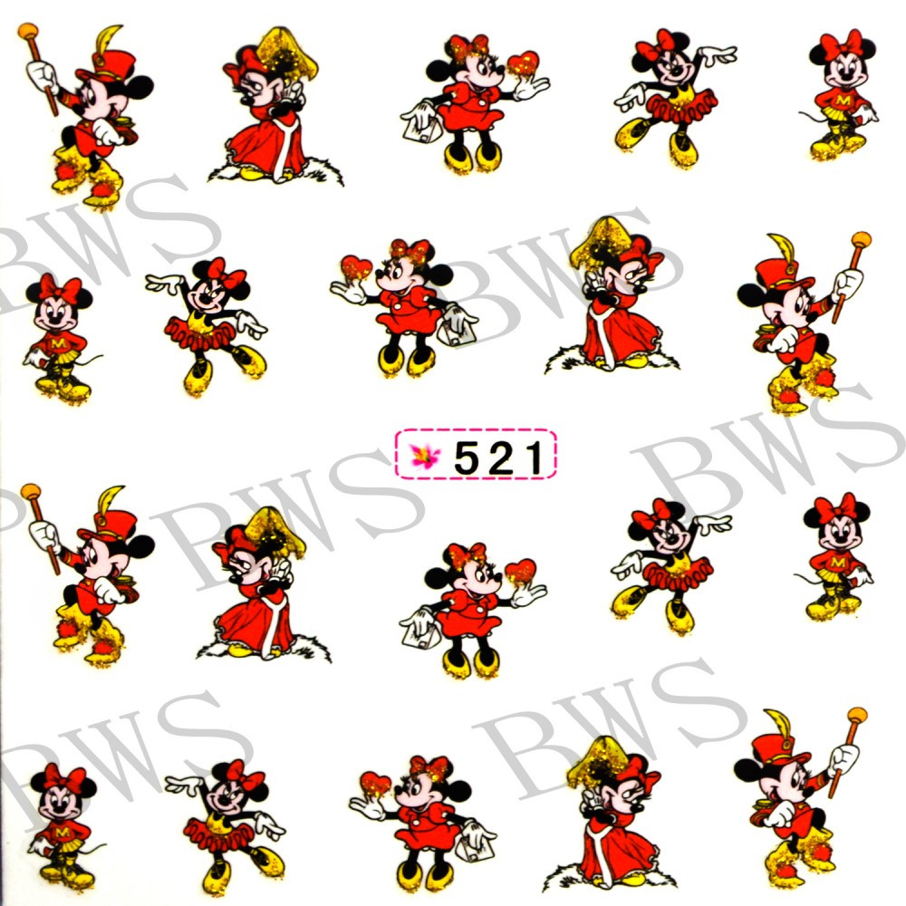 Tatuaje Mickey Mouse---manichiura unghii false/normale - Kit sticker unghii  cu modele tatuaj - cod 521 Tattoo-apicate pe gel uv ,tipsuri sau acril |  arhiva Okazii.ro