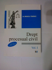 DREPT PROCESUAL CIVIL. VOL 1-2 .MIHAELA TABARCA(2008) foto