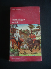 HENRI DELACROIX - PSIHOLOGIA ARTEI {1983} foto