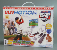 Jakks Pacific Ultimotion Swing Zone Sports Motion Controller Video Game foto