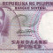 Filipine 100 Piso (nedatata~1969, Marcos - Calalang ) P-147a UNC !!!