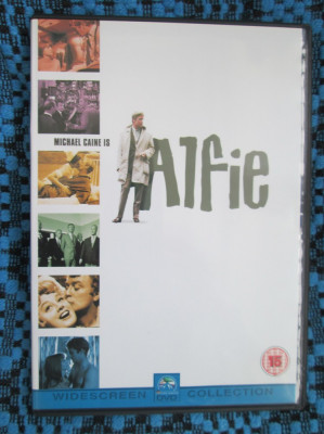 ALFIE - film DVD cu MICHAEL CAINE, din 1965 (original din Anglia, in stare impecabila!!!) foto