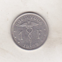 bnk mnd Belgia 1 franc 1929