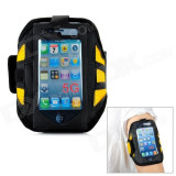 Husa brat jogging Armband Iphone 5 + folie protectie ecran + expediere gratuita Posta - sell by PHONICA, iPhone 5/5S/SE, Textil, Apple