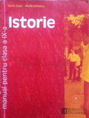 ISTORIE MANUAL PENTRU CLASA A IX-A - Sorin Oane, Maria Ochescu foto