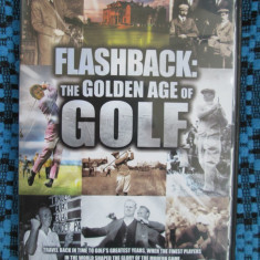 FLASHBACH: The golden age of GOLF - documentar DVD (original din Anglia, in stare impecabila!!!)