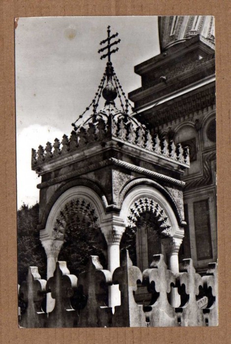 CURTEA DE ARGES MANASTIREA APROX 1965 (2)