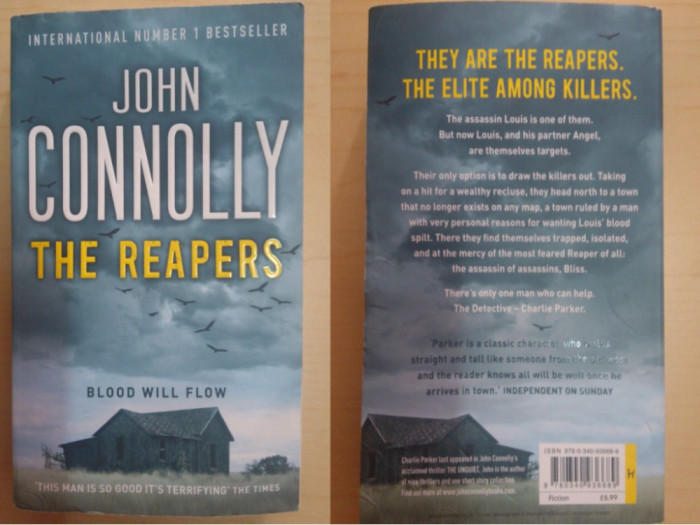 The reapers ( blood will flow ) - John Connolly ( limba engleza, eng. )