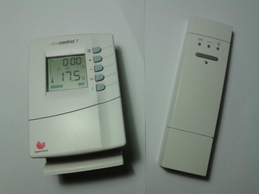 Termostat programabil wireless Saunier Duval Exa Control 7 | arhiva  Okazii.ro