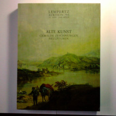 Catalog licitatie Lempertz pictura si arta aplicata din Italia,Germania,Renastere,Baroc,sec.19