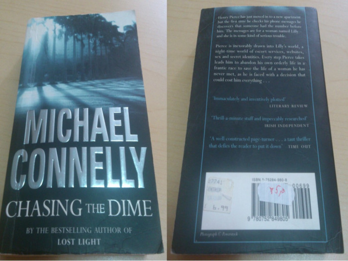 Chasing the dime - Michael Connelly ( limba engleza, eng. )