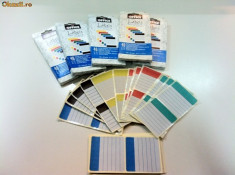 Etichete colorate Herlitz 70 / 70 mm, 40 buc / set foto