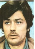 CPI (B4036) ALAIN DELON, CARTE POSTALA ILUSTRATA, CASA FILMULUI ACIN, NECIRCULATA, (4), Fotografie