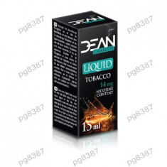 Lichid tigara electronica aroma tabac, continut nicotina 14mg, 15ml., DEAN - 400330 foto