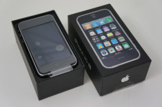 APPLE IPHONE 3GS 8GB NOU, TIPLA - NEVERLOCKED - IN CUTIE CU TOATE ACCESORILE foto