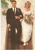 CPI (B4041) LARRY HAGMAN SI FIICA HEIDI, CARTE POSTALA ILUSTRATA, CASA FILMULUI ACIN, NECIRCULATA,, Fotografie
