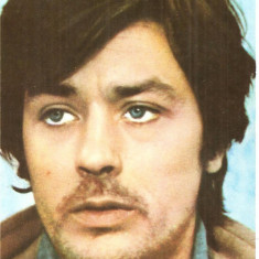 CPI (B4034) ALAIN DELON, CARTE POSTALA ILUSTRATA, CASA FILMULUI ACIN, NECIRCULATA, (23)