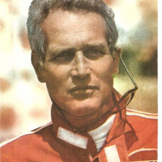 CPI (B4052) PAUL NEWMAN, CARTE POSTALA ILUSTRATA, CASA FILMULUI ACIN, SCRISA SI NECIRCULATA, 58)