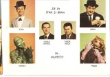 CPI (B4010) VASILE MENZEL SI TUDOR HEICA, DE LA STAN SI BRAN LA... MUPETS, KERMIT, PIGGY, CARTE POSTALA ILUSTRATA, NECIRCULATA, CASA FILMULUI ACIN, Fotografie