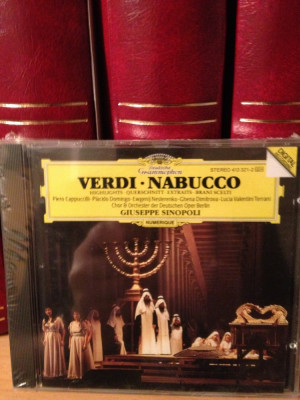 VERDI - NABUCO-highlights with P. Domingo/P.Cappuccilli (DECCA/1983) - CD NOU foto