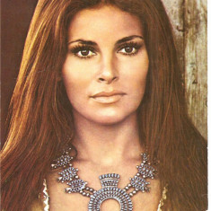 CPI (B4059) RAQUEL WELCH, CARTE POSTALA ILUSTRATA, CASA FILMULUI ACIN, NECIRCULATA (2)