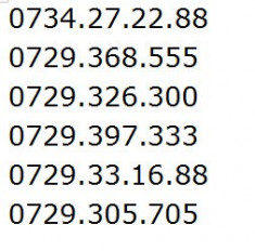 Cartele vodafone, numere de exceptie foto