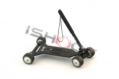 Sistem de stabilizare dolly slider Opteka X-Board Dolly pentru filmari cu DSLR-uri si camere video foto