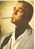 CPI (B4072) MARLON BRANDO, CARTE POSTALA ILUSTRATA, CASA FILMULUI ACIN, NECIRCULATA, (3)