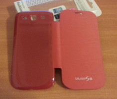 Husa Toc Flip Cover Samsung Galaxy S3 i9300 i9305 + Folie Protectie Display GRATIS foto