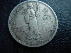 MONEDA 2 LEI 1911 argint FOARTE BUNA .RRR ! foto