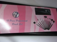 Set profesional de 12 pensule W7 foto