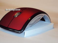 MOUSE arc WIRELESS pliabil pe Laser USB, Mouse ergonomic fara fir foto