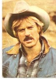 CPI (B4057) ROBERT REDFORD, CARTE POSTALA ILUSTRATA, CASA FILMULUI ACIN, SCRISA SI NECIRCULATA (3)