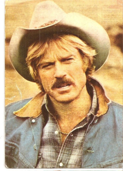 CPI (B4057) ROBERT REDFORD, CARTE POSTALA ILUSTRATA, CASA FILMULUI ACIN, SCRISA SI NECIRCULATA (3)