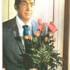 CPI (B4093) DEAN MARTIN, CARTE POSTALA ILUSTRATA, CASA FILMULUI ACIN, NECIRCULATA