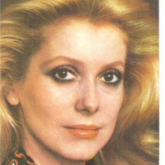 CPI (B4076) CATHERINE DENEUVE, CARTE POSTALA ILUSTRATA, CASA FILMULUI ACIN, NECIRCULATA, (2)