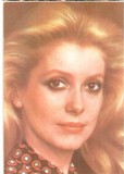 CPI (B4078) CATHERINE DENEUVE, CARTE POSTALA ILUSTRATA, CASA FILMULUI ACIN, NECIRCULATA, (4), Fotografie