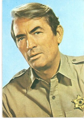 CPI (B4085) GREGORY PECK, CARTE POSTALA ILUSTRATA, CASA FILMULUI ACIN, NECIRCULATA, (5) foto